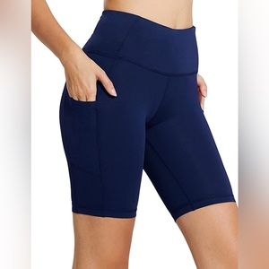 BALEAF Women's high Waist Biker Shorts Workout Yoga